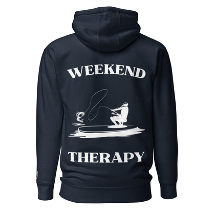 Weekend Therapy Fishing Hoodie – Fly Cast Edition by Weekend Therapy™ – Weekend Therapy Clothing
