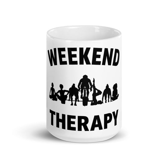 Weekend Therapy Fitness Mug – All - In - One Edition by Weekend Therapy™ – Weekend Therapy Clothing