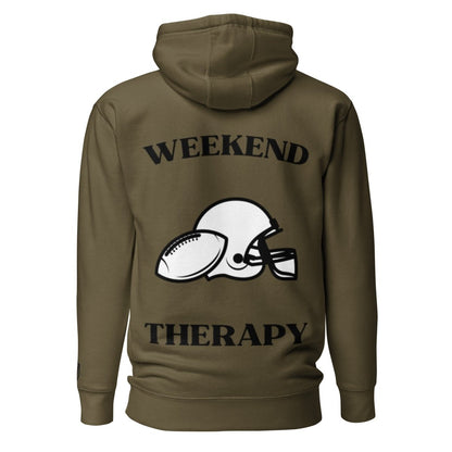 Weekend Therapy Football Hoodie – Equipment Edition by Weekend Therapy™ – Weekend Therapy Clothing