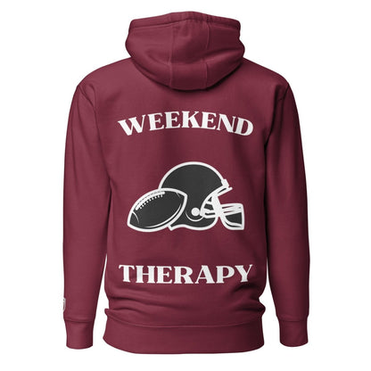 Weekend Therapy Football Hoodie – Equipment Edition by Weekend Therapy™ – Weekend Therapy Clothing