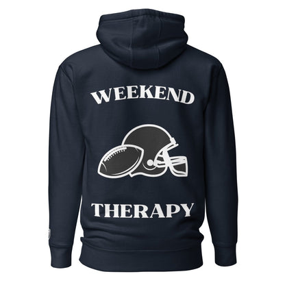 Weekend Therapy Football Hoodie – Equipment Edition by Weekend Therapy™ – Weekend Therapy Clothing