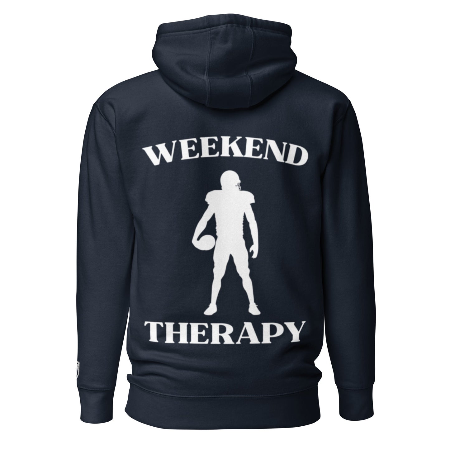 Weekend Therapy Football Hoodie – Player Edition by Weekend Therapy™ – Weekend Therapy Clothing
