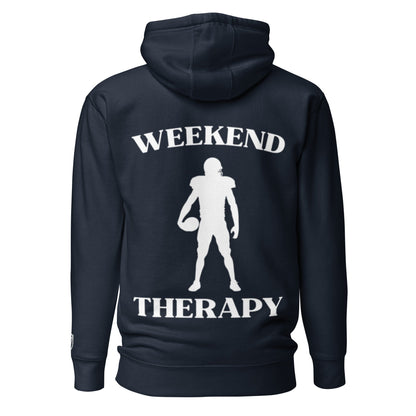Weekend Therapy Football Hoodie – Player Edition by Weekend Therapy™ – Weekend Therapy Clothing