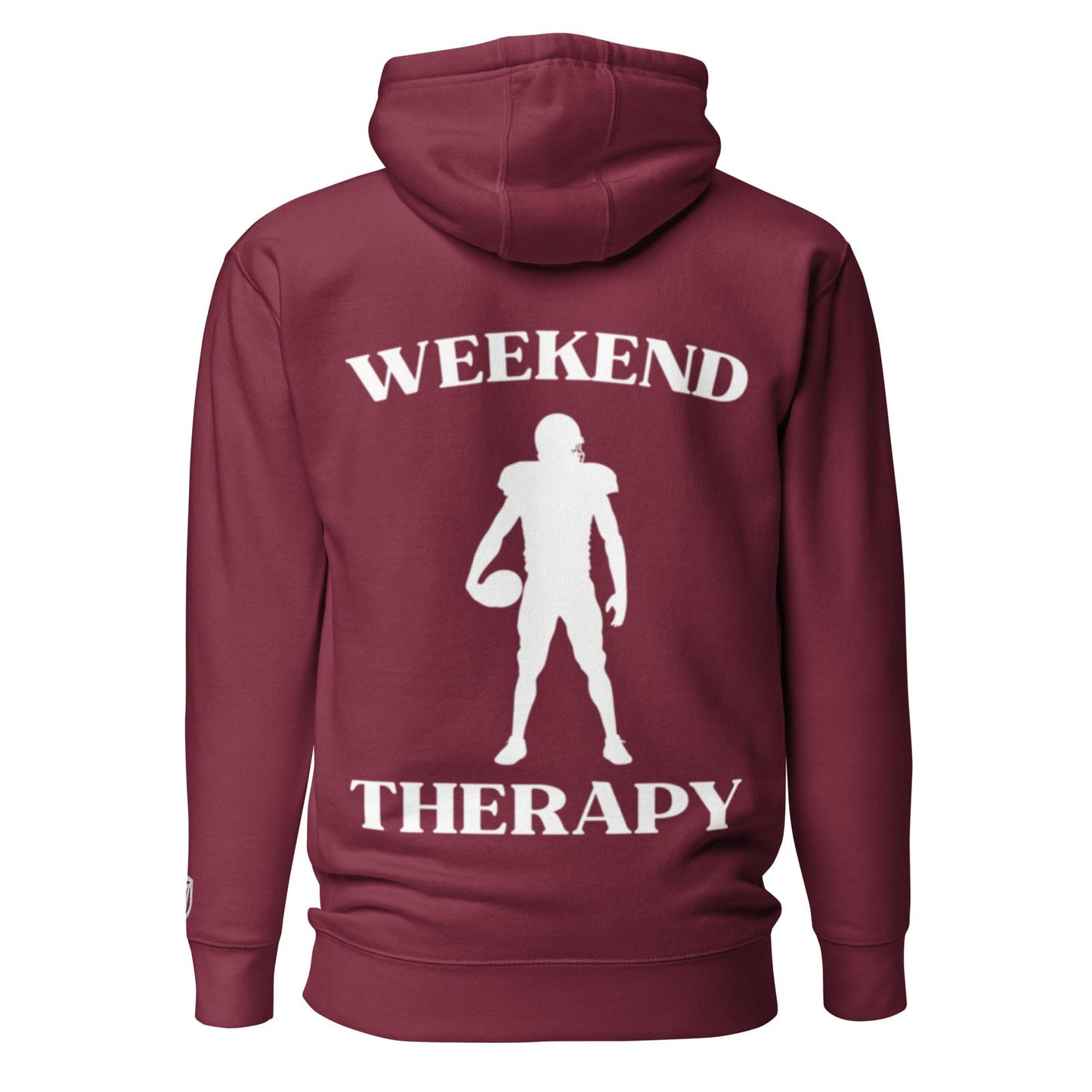 Weekend Therapy Football Hoodie – Player Edition by Weekend Therapy™ – Weekend Therapy Clothing