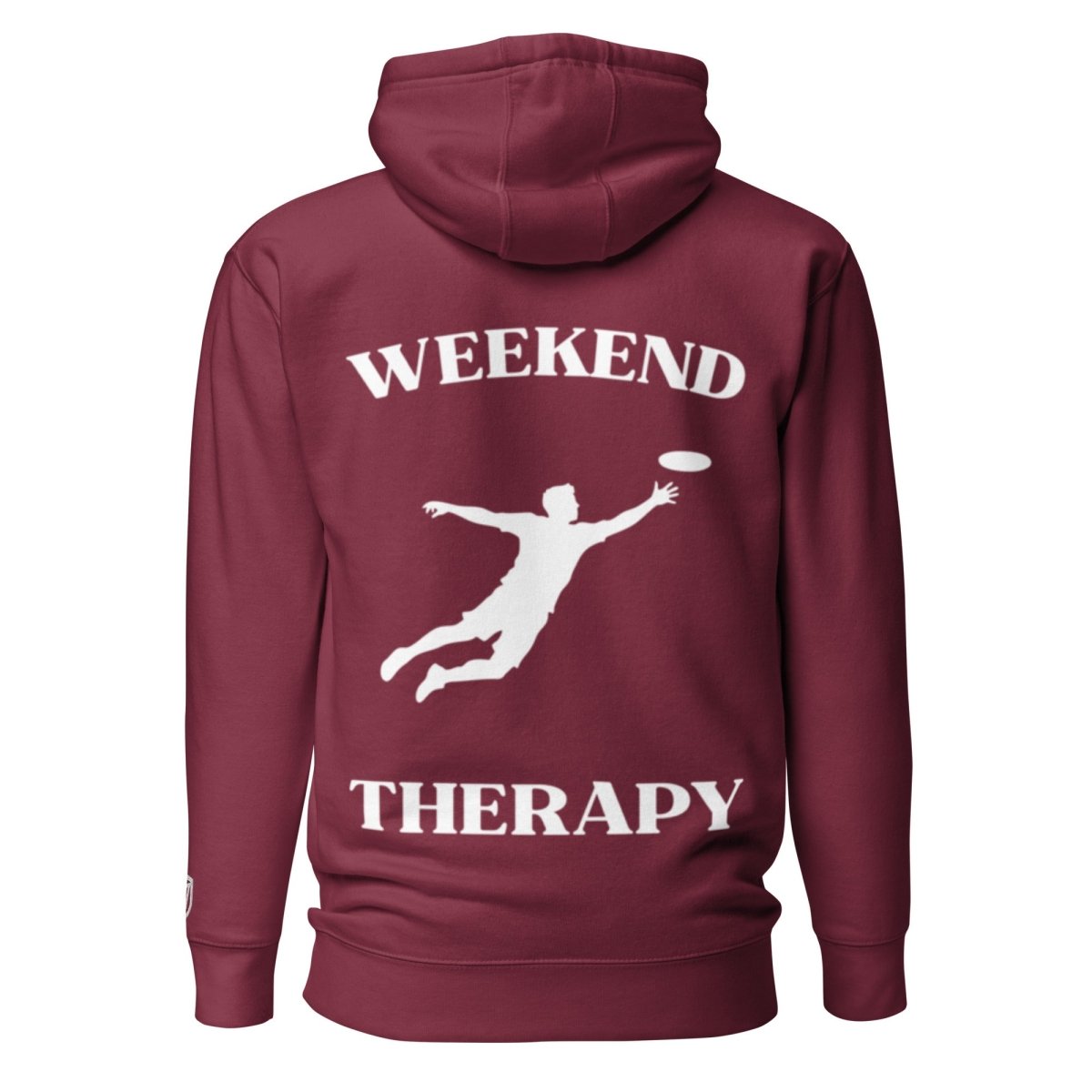 Weekend Therapy Frisbee Hoodie – Catching Edition by Weekend Therapy™ – Weekend Therapy Clothing