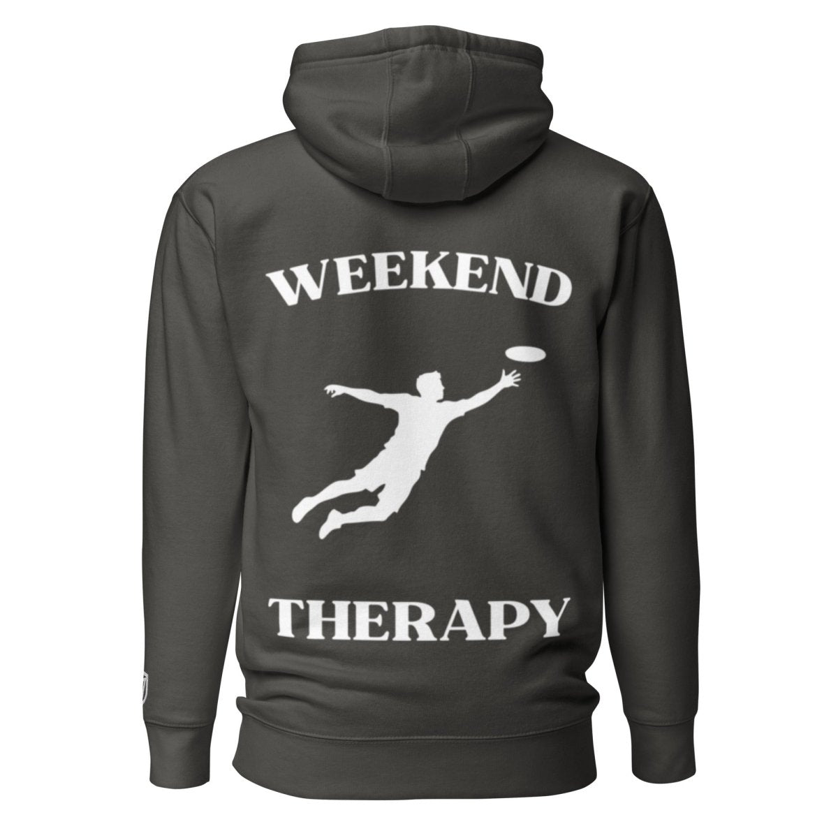 Weekend Therapy Frisbee Hoodie – Catching Edition by Weekend Therapy™ – Weekend Therapy Clothing