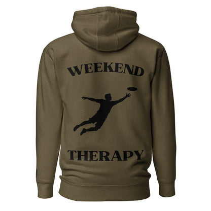 Weekend Therapy Frisbee Hoodie – Catching Edition by Weekend Therapy™ – Weekend Therapy Clothing