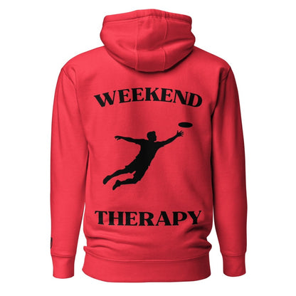 Weekend Therapy Frisbee Hoodie – Catching Edition by Weekend Therapy™ – Weekend Therapy Clothing