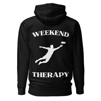 Weekend Therapy Frisbee Hoodie – Catching Edition by Weekend Therapy™ – Weekend Therapy Clothing