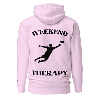 Weekend Therapy Frisbee Hoodie – Catching Edition by Weekend Therapy™ – Weekend Therapy Clothing