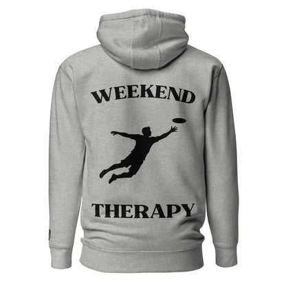 Weekend Therapy Frisbee Hoodie – Catching Edition by Weekend Therapy™ – Weekend Therapy Clothing