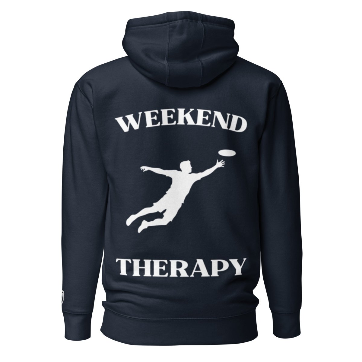 Weekend Therapy Frisbee Hoodie – Catching Edition by Weekend Therapy™ – Weekend Therapy Clothing