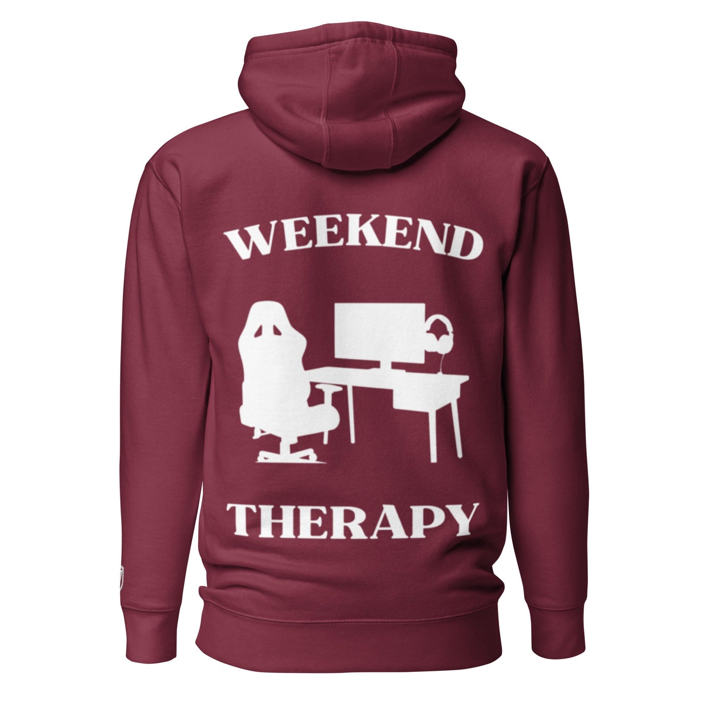 Weekend Therapy Gaming Hoodie – Desk Edition by Weekend Therapy™ – Weekend Therapy Clothing