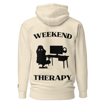 Weekend Therapy Gaming Hoodie – Desk Edition by Weekend Therapy™ – Weekend Therapy Clothing