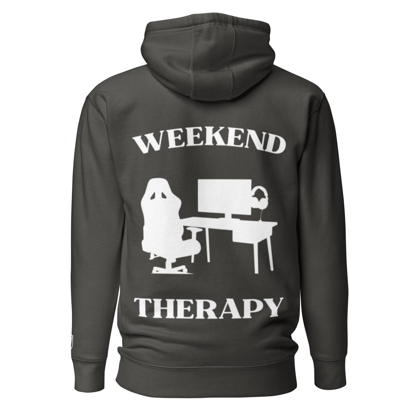 Weekend Therapy Gaming Hoodie – Desk Edition by Weekend Therapy™ – Weekend Therapy Clothing