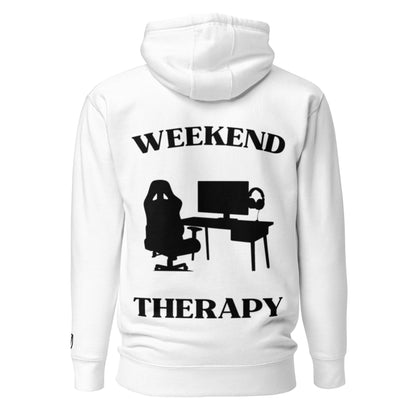 Weekend Therapy Gaming Hoodie – Desk Edition by Weekend Therapy™ – Weekend Therapy Clothing