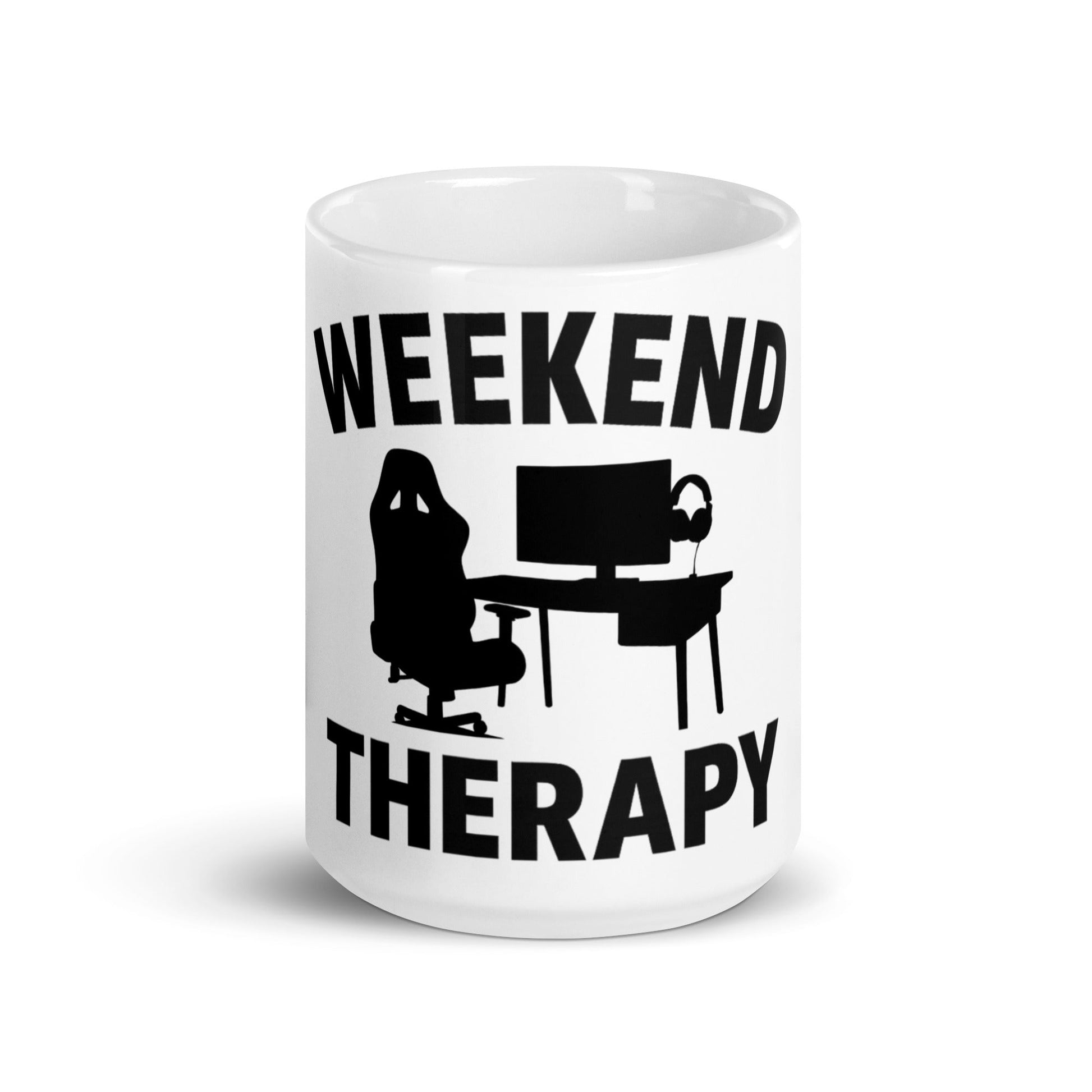 Weekend Therapy Gaming Mug – Desk Edition by Weekend Therapy™ – Weekend Therapy Clothing