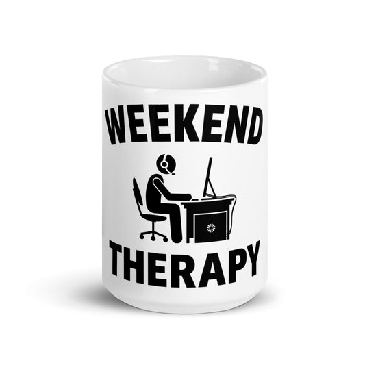 Weekend Therapy Gaming Mug – PC Player Edition by Weekend Therapy™ – Weekend Therapy Clothing