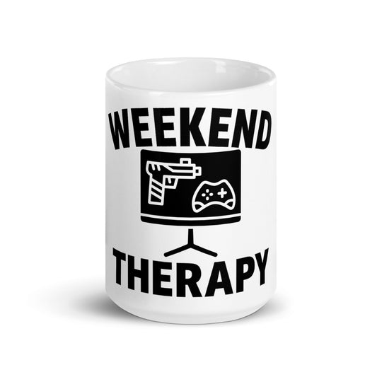Weekend Therapy Gaming Mug – Shooter Edition by Weekend Therapy™ – Weekend Therapy Clothing