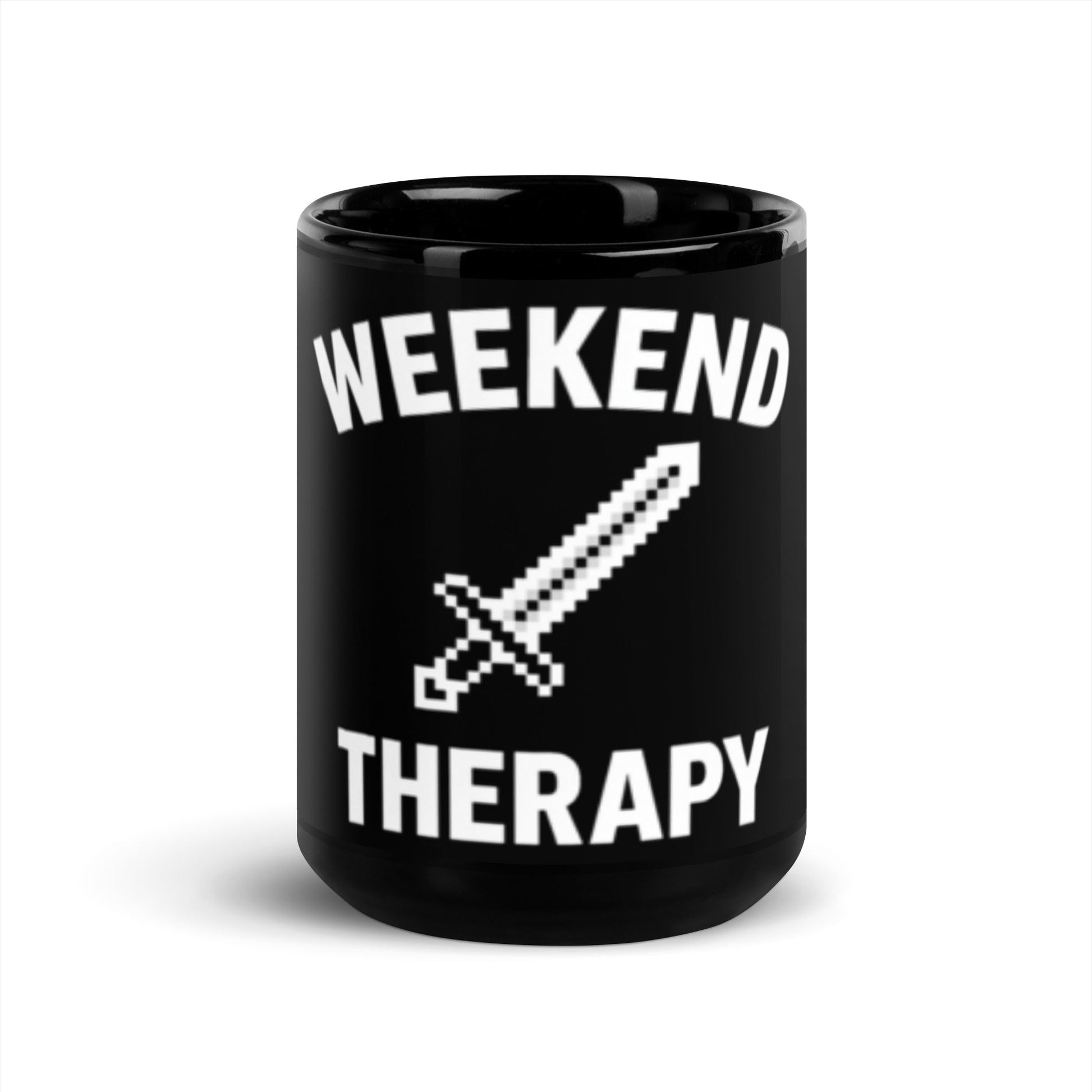 Weekend Therapy Gaming Mug – Sword Edition by Weekend Therapy™ – Weekend Therapy Clothing