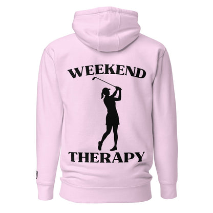 Weekend Therapy Golf Hoodie – Female Swing Edition by Weekend Therapy™ – Weekend Therapy Clothing