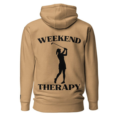 Weekend Therapy Golf Hoodie – Female Swing Edition by Weekend Therapy™ – Weekend Therapy Clothing