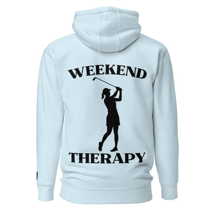 Weekend Therapy Golf Hoodie – Female Swing Edition by Weekend Therapy™ – Weekend Therapy Clothing