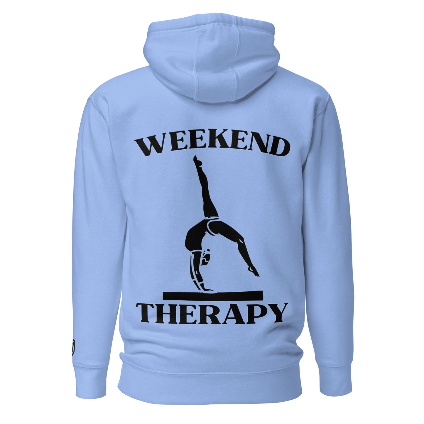 Weekend Therapy Gymnastics Hoodie – Beam Edition by Weekend Therapy™ – Weekend Therapy Clothing