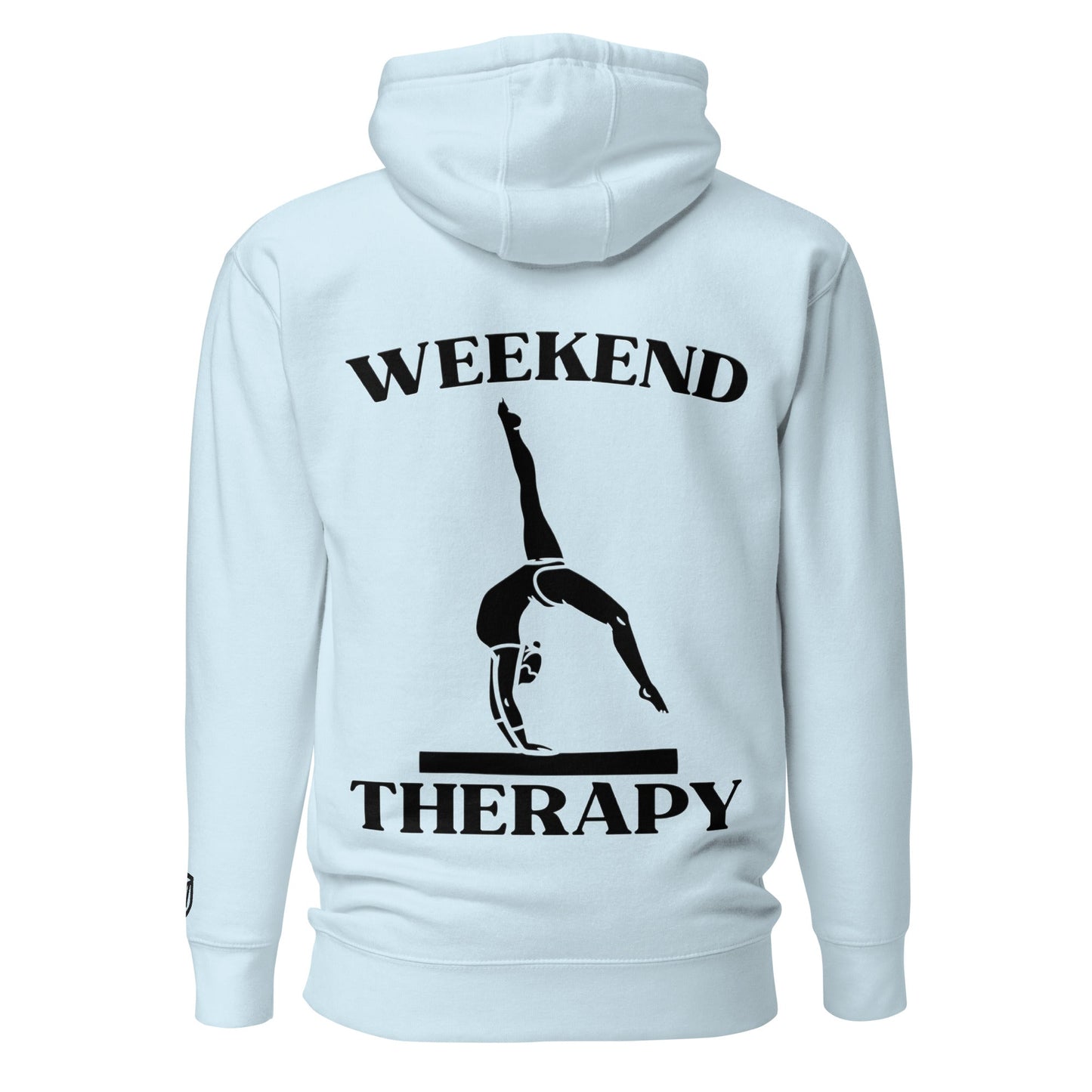 Weekend Therapy Gymnastics Hoodie – Beam Edition by Weekend Therapy™ – Weekend Therapy Clothing