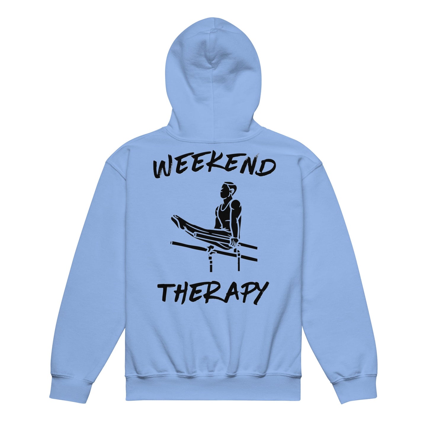 Weekend Therapy Gymnastics Hoodie – Parallel Bars Edition by Weekend Therapy™ – Weekend Therapy Clothing