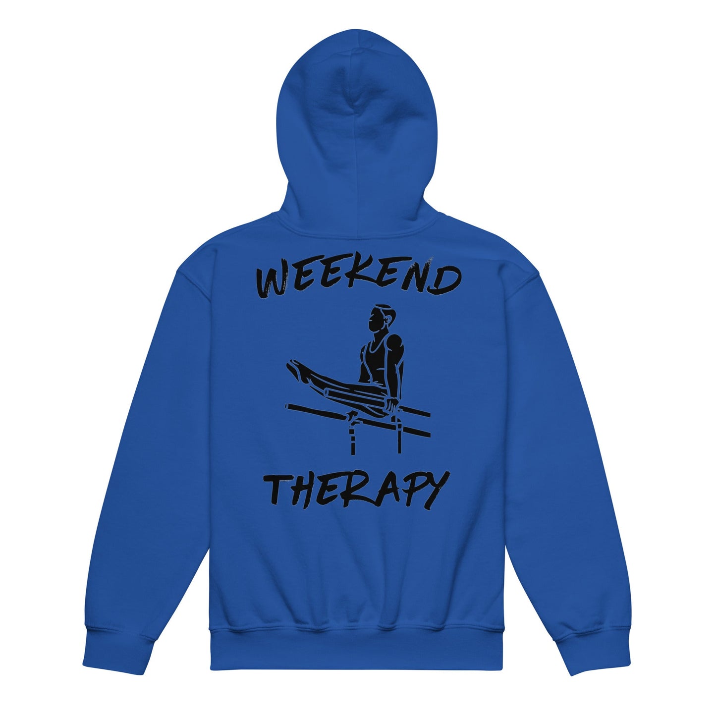 Weekend Therapy Gymnastics Hoodie – Parallel Bars Edition by Weekend Therapy™ – Weekend Therapy Clothing