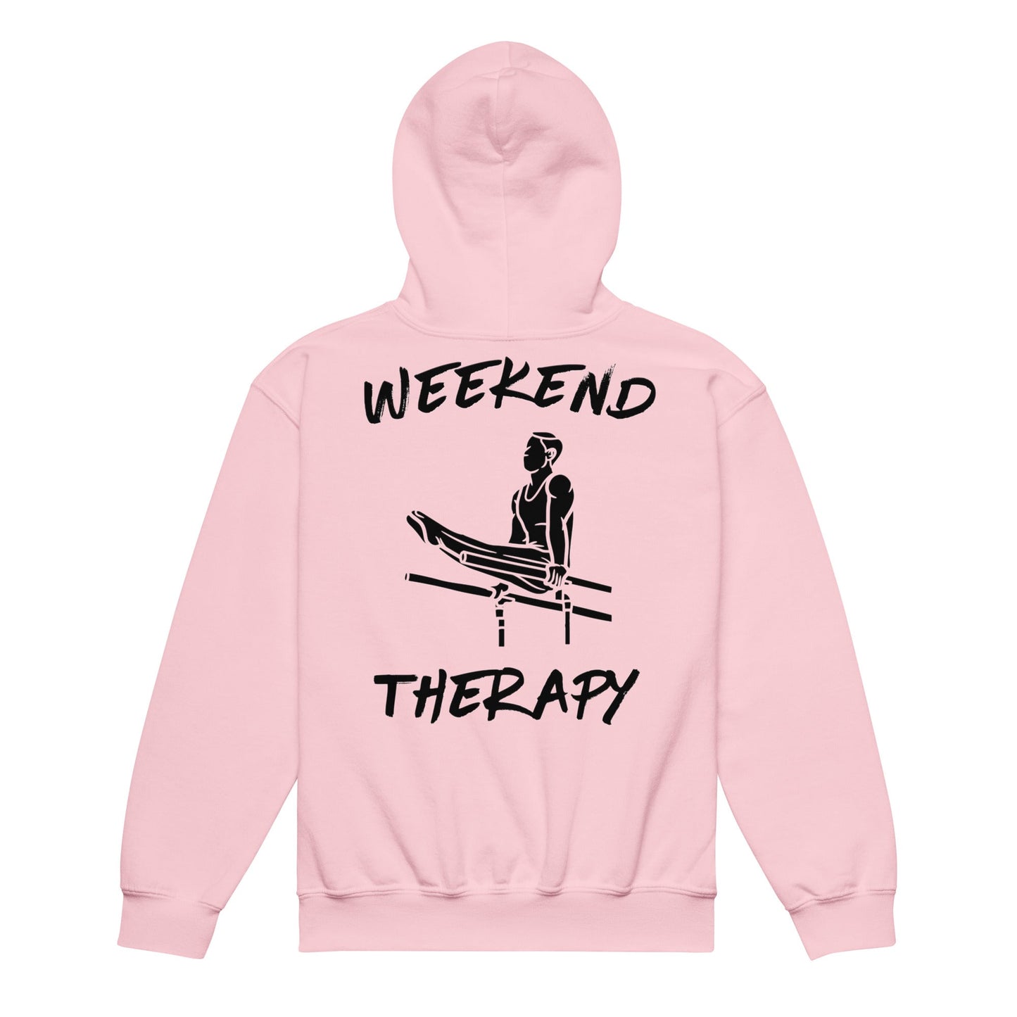 Weekend Therapy Gymnastics Hoodie – Parallel Bars Edition by Weekend Therapy™ – Weekend Therapy Clothing