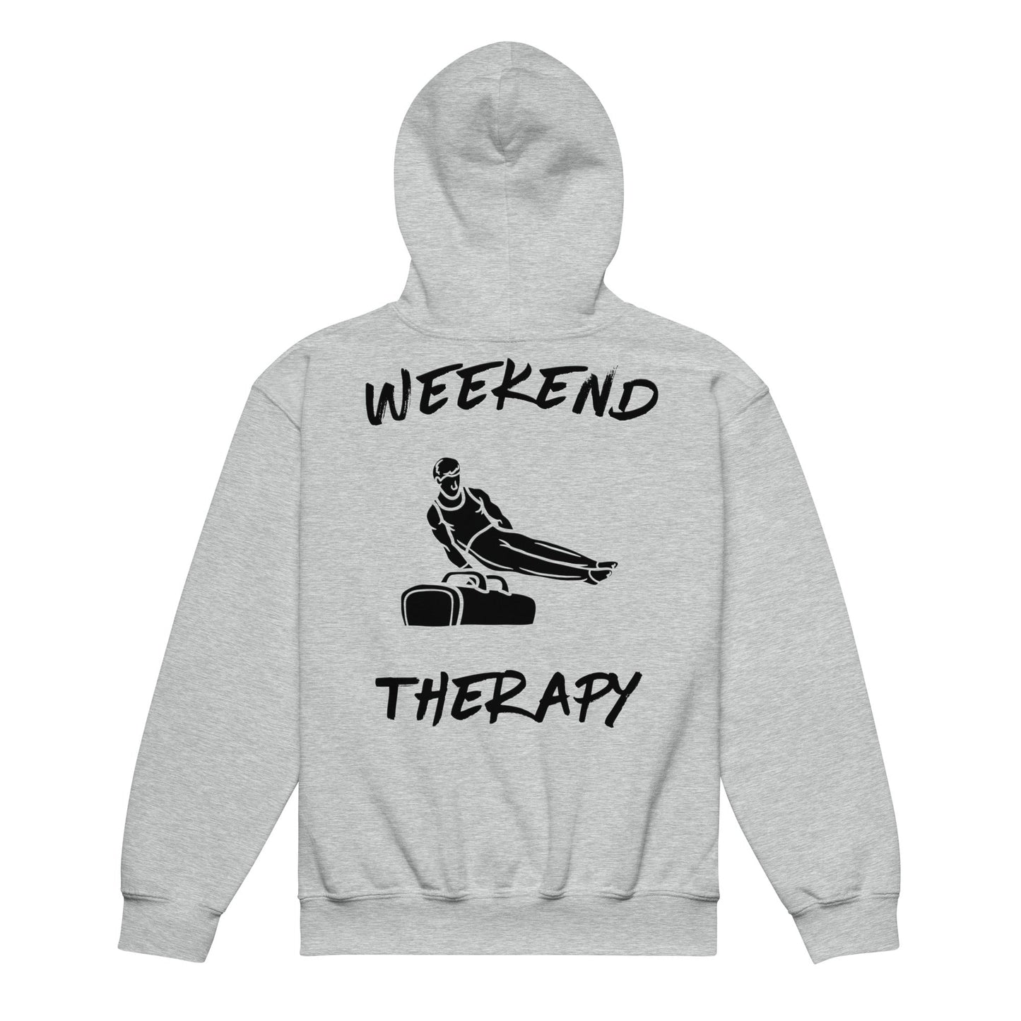 Weekend Therapy Gymnastics Hoodie – Pommel Horse Edition by Weekend Therapy™ – Weekend Therapy Clothing