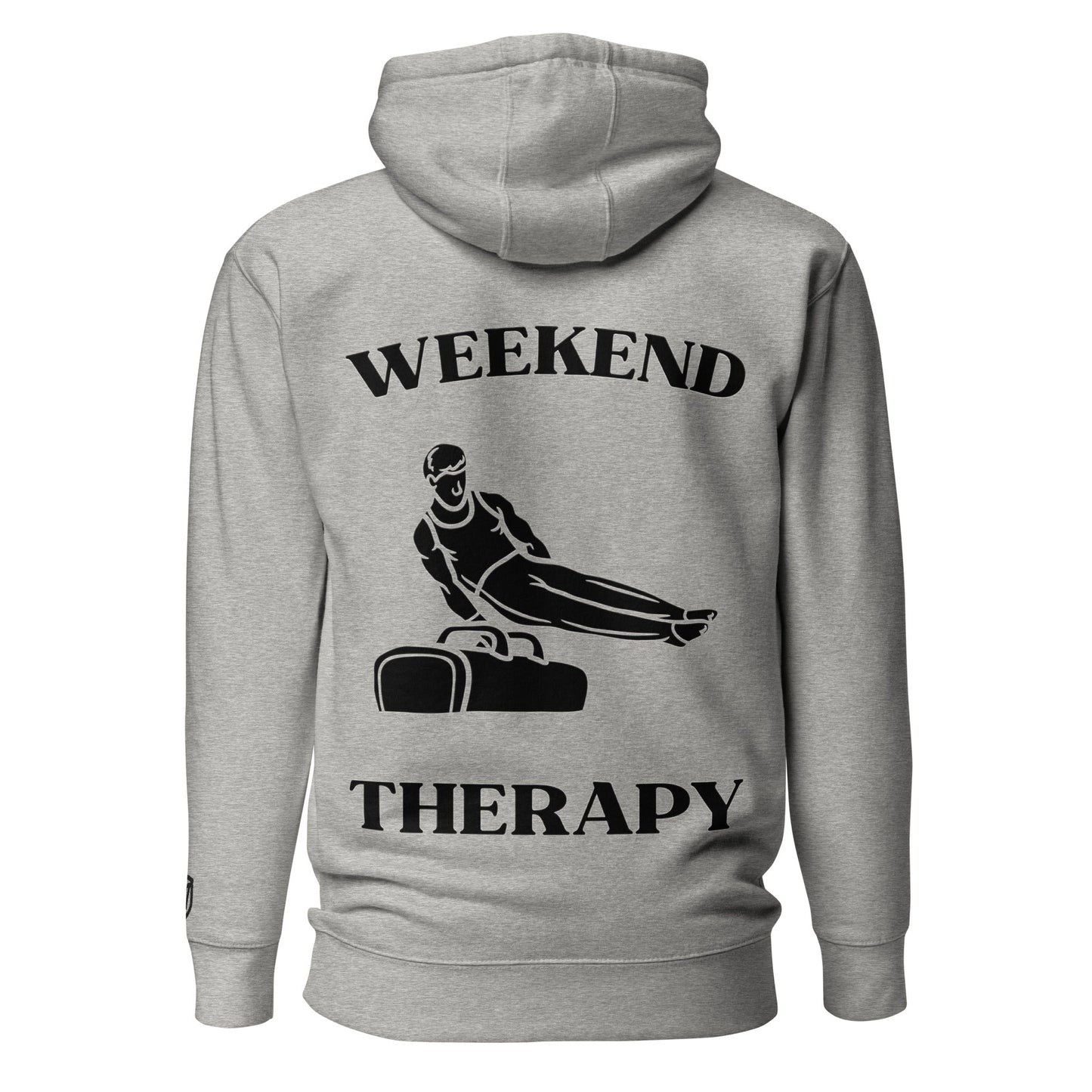 Weekend Therapy Gymnastics Hoodie – Pommel Horse Edition by Weekend Therapy™ – Weekend Therapy Clothing
