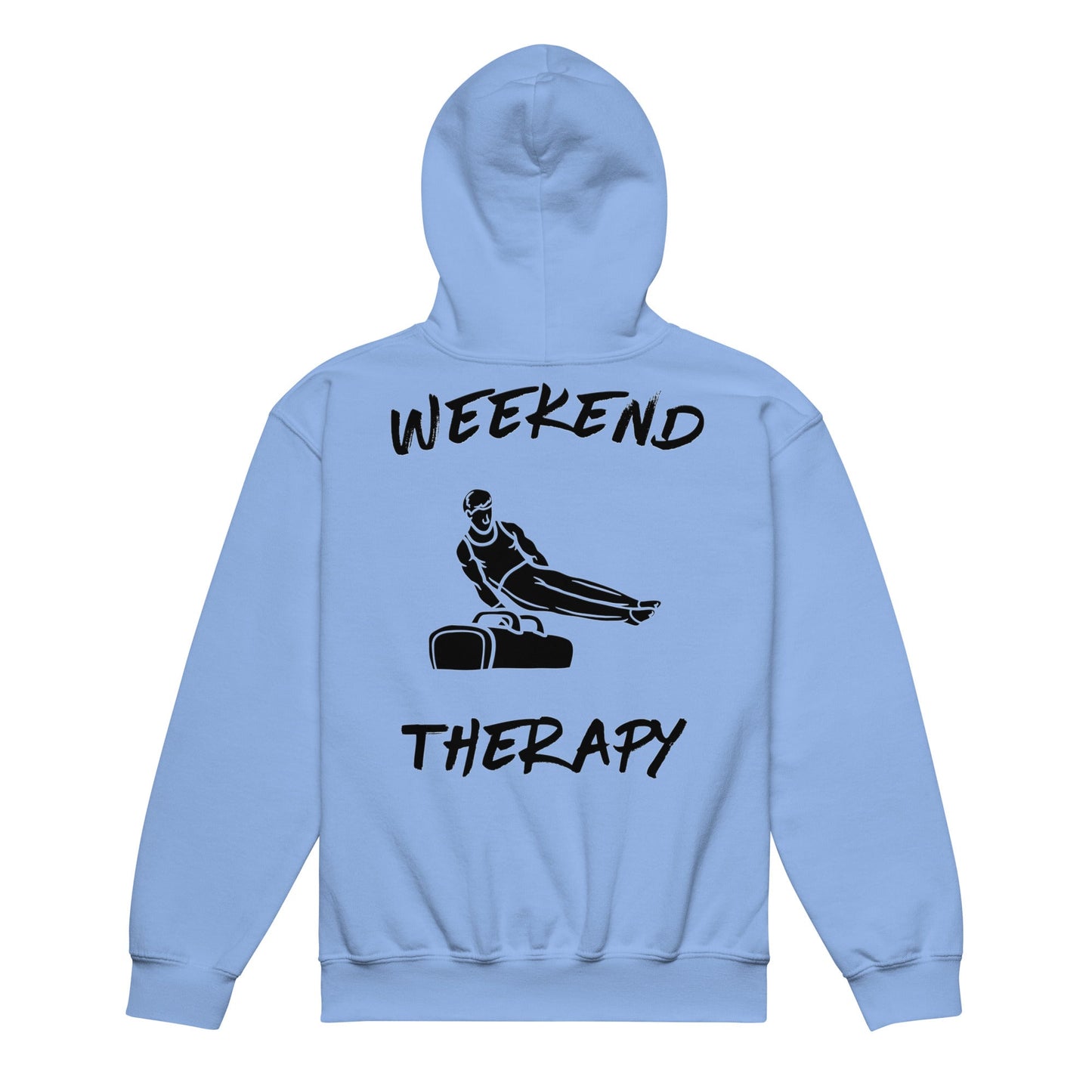 Weekend Therapy Gymnastics Hoodie – Pommel Horse Edition by Weekend Therapy™ – Weekend Therapy Clothing