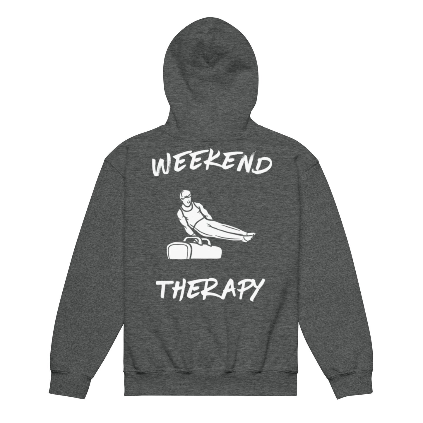 Weekend Therapy Gymnastics Hoodie – Pommel Horse Edition by Weekend Therapy™ – Weekend Therapy Clothing