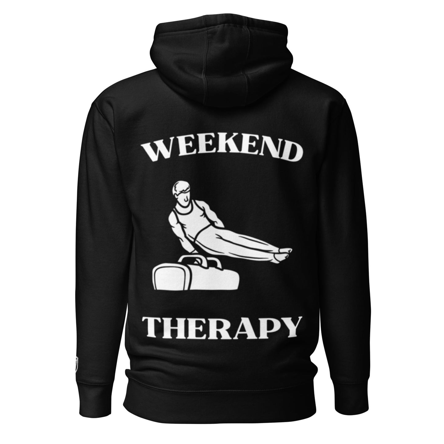 Weekend Therapy Gymnastics Hoodie – Pommel Horse Edition by Weekend Therapy™ – Weekend Therapy Clothing
