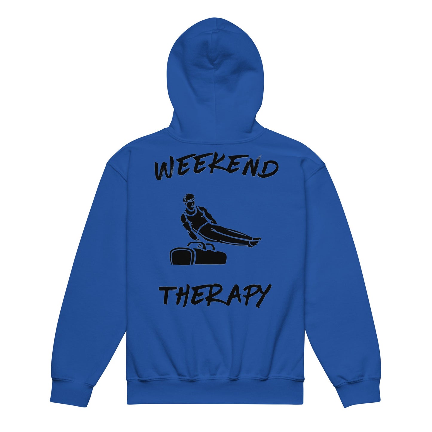 Weekend Therapy Gymnastics Hoodie – Pommel Horse Edition by Weekend Therapy™ – Weekend Therapy Clothing