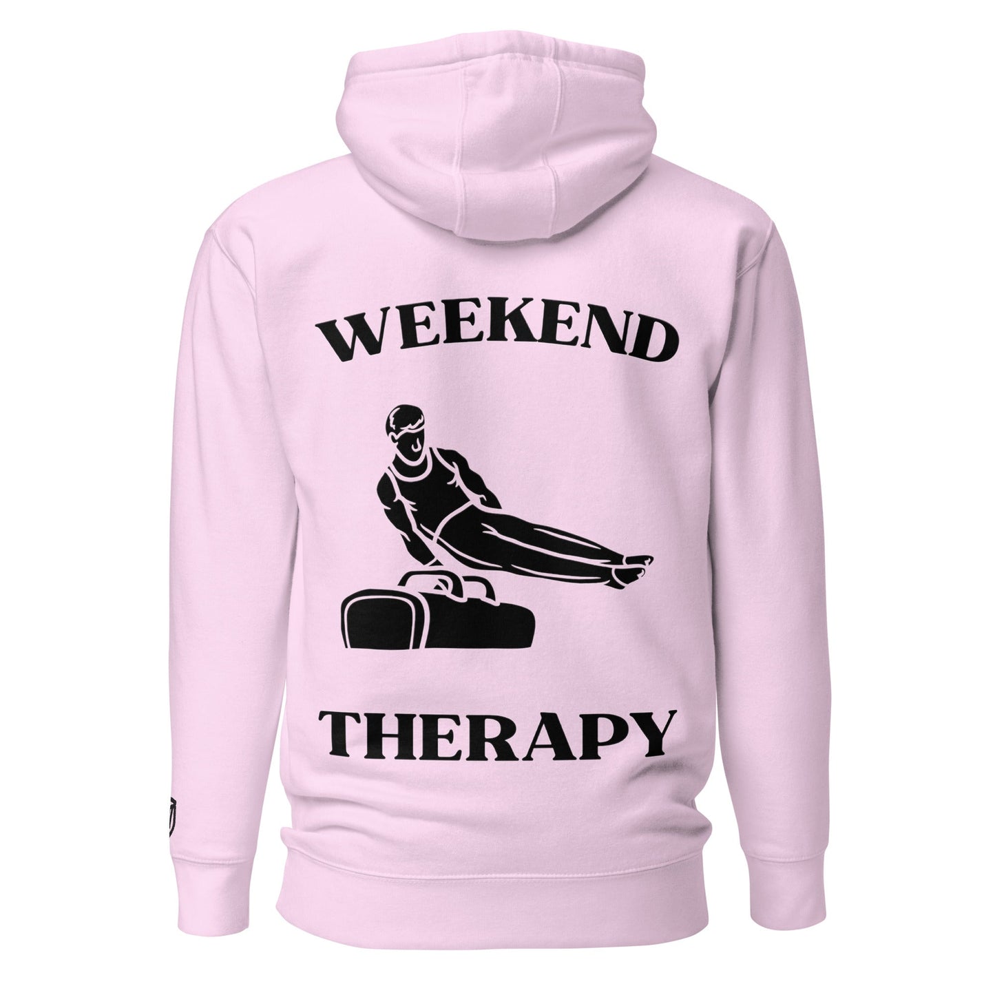 Weekend Therapy Gymnastics Hoodie – Pommel Horse Edition by Weekend Therapy™ – Weekend Therapy Clothing