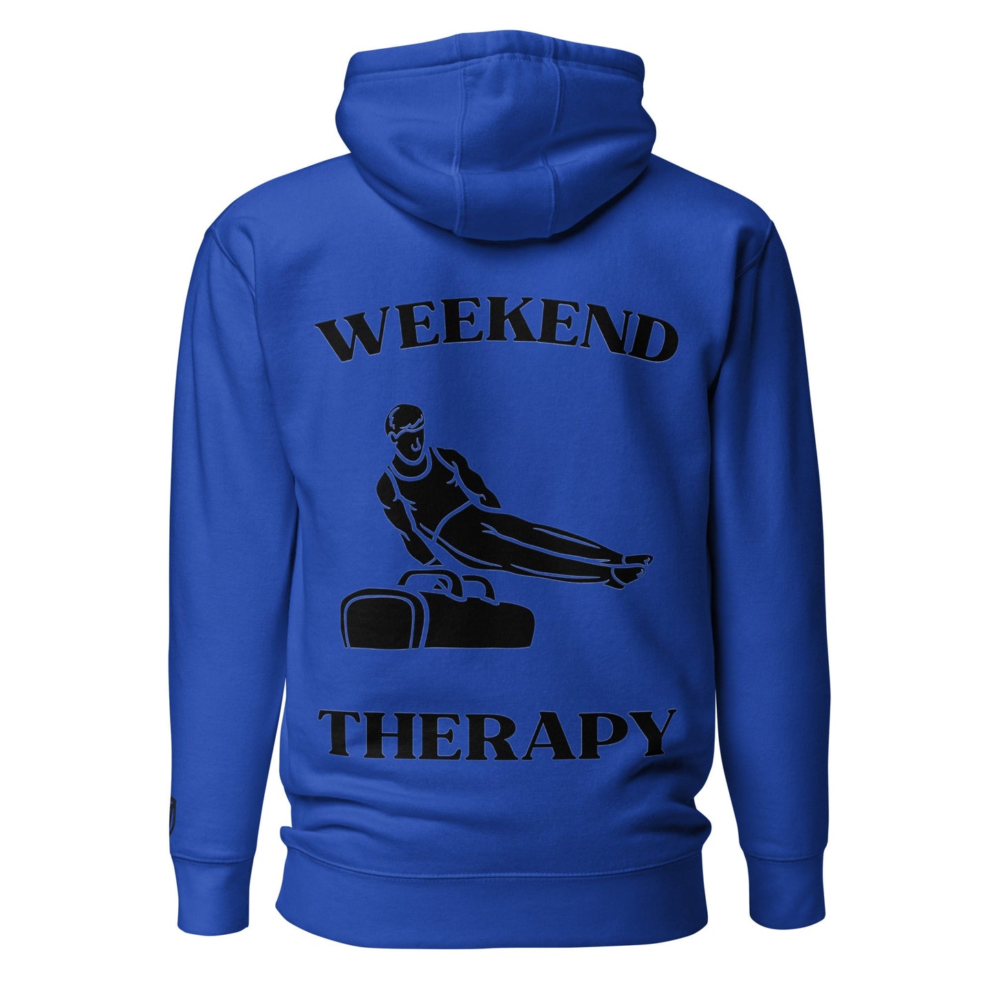 Weekend Therapy Gymnastics Hoodie – Pommel Horse Edition by Weekend Therapy™ – Weekend Therapy Clothing