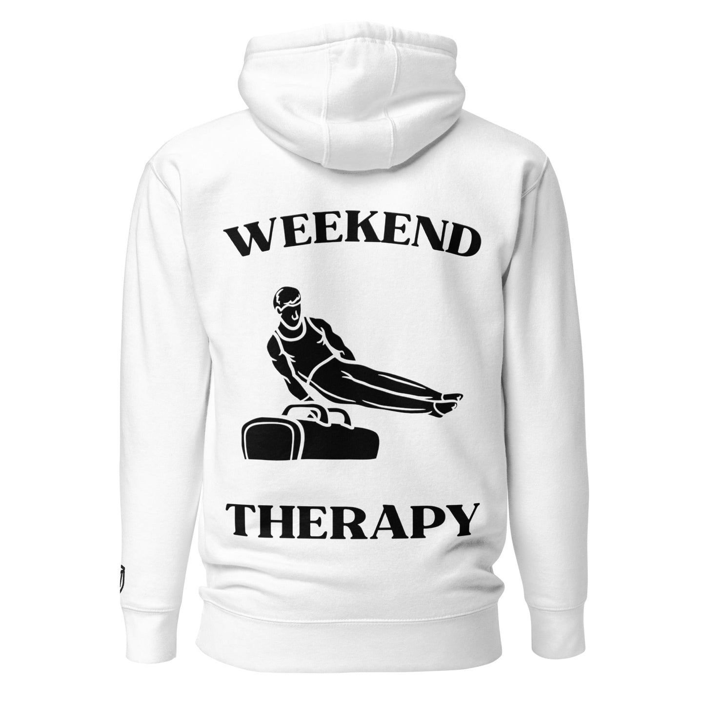Weekend Therapy Gymnastics Hoodie – Pommel Horse Edition by Weekend Therapy™ – Weekend Therapy Clothing