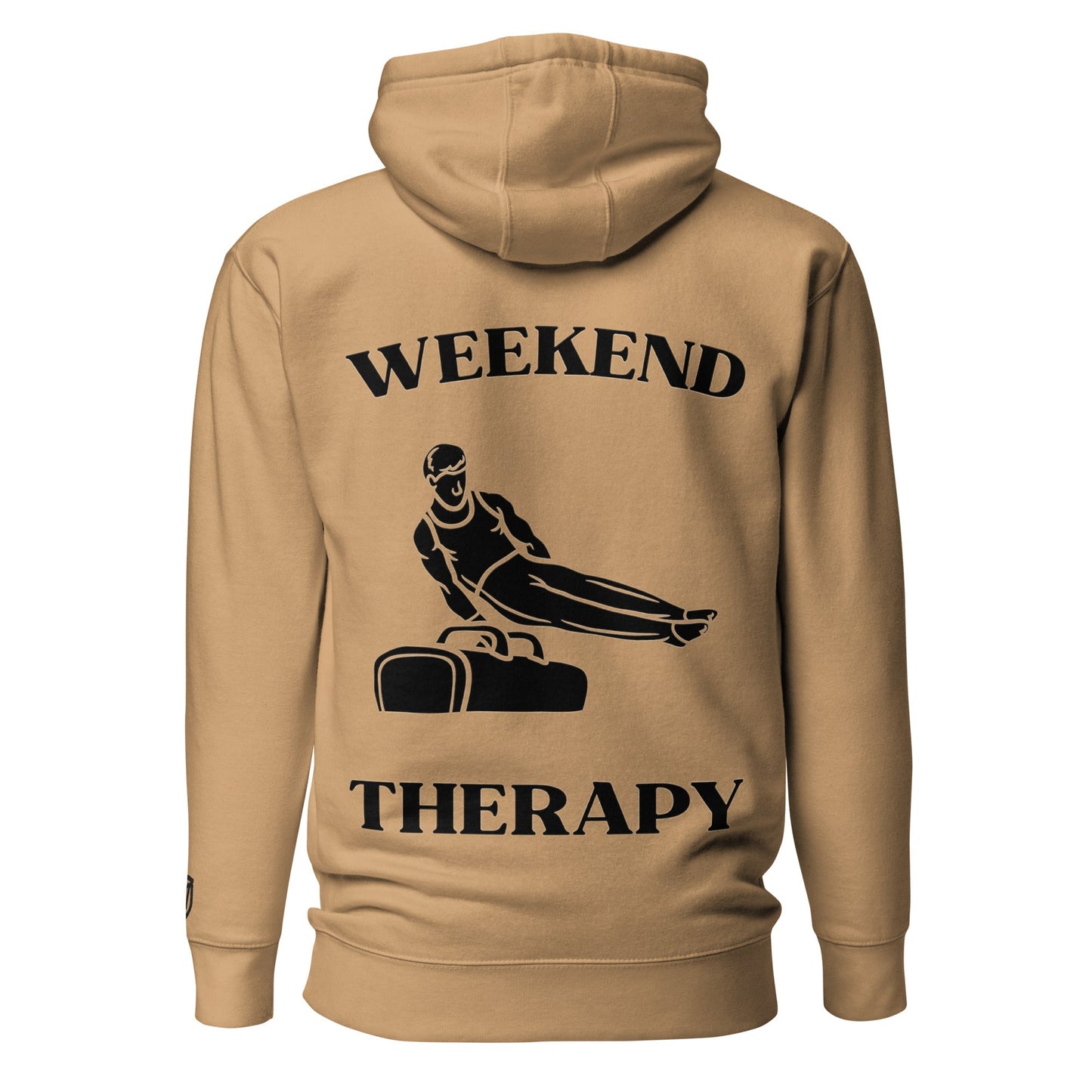 Weekend Therapy Gymnastics Hoodie – Pommel Horse Edition by Weekend Therapy™ – Weekend Therapy Clothing
