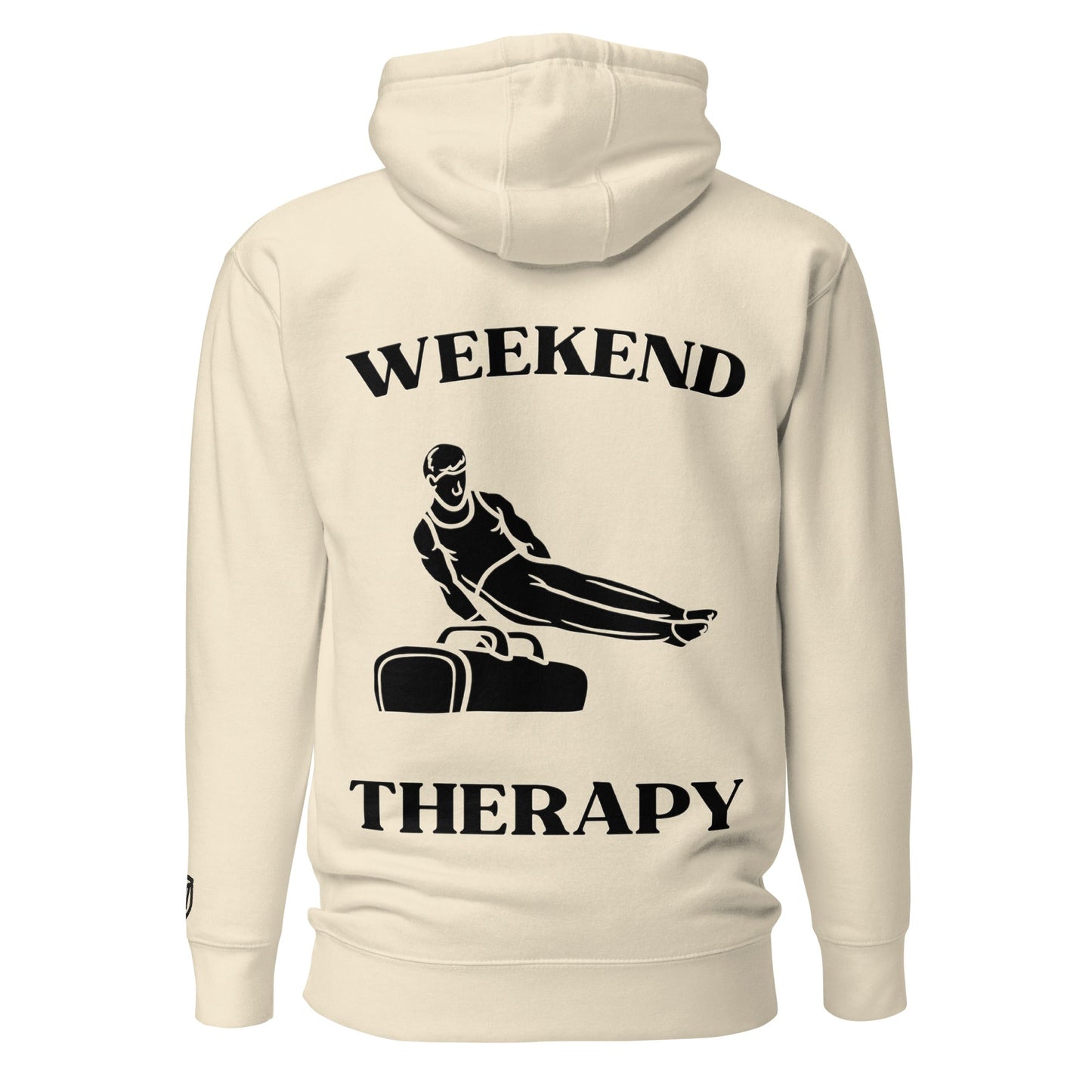 Weekend Therapy Gymnastics Hoodie – Pommel Horse Edition by Weekend Therapy™ – Weekend Therapy Clothing