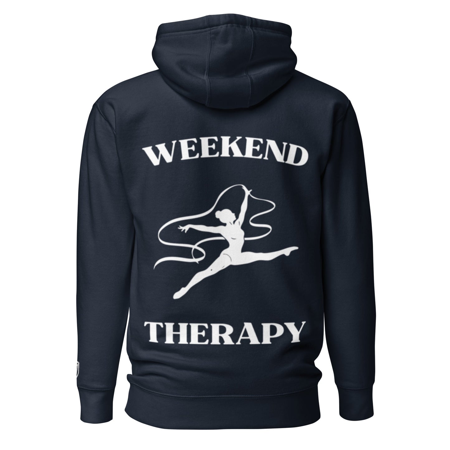 Weekend Therapy Gymnastics Hoodie – Ribbon Edition by Weekend Therapy™ – Weekend Therapy Clothing