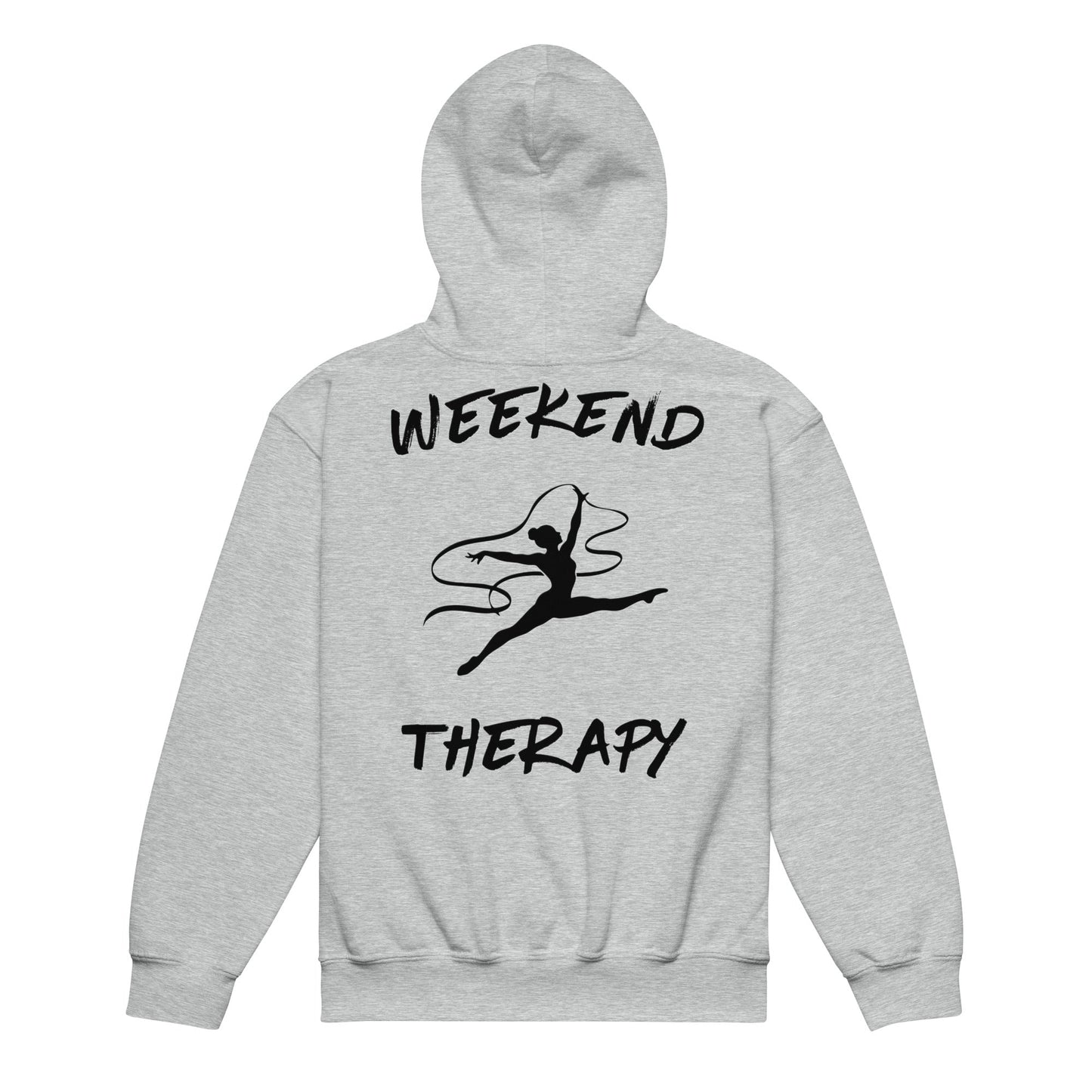 Weekend Therapy Gymnastics Hoodie – Ribbon Edition by Weekend Therapy™ – Weekend Therapy Clothing