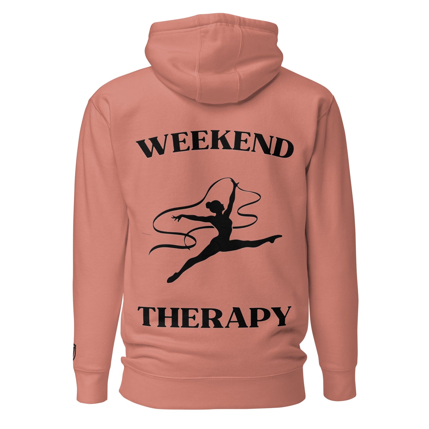 Weekend Therapy Gymnastics Hoodie – Ribbon Edition by Weekend Therapy™ – Weekend Therapy Clothing