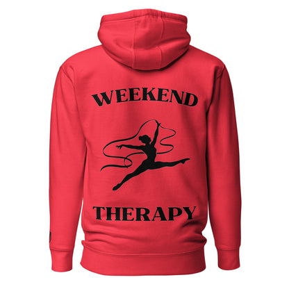 Weekend Therapy Gymnastics Hoodie – Ribbon Edition by Weekend Therapy™ – Weekend Therapy Clothing