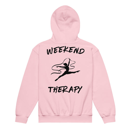 Weekend Therapy Gymnastics Hoodie – Ribbon Edition by Weekend Therapy™ – Weekend Therapy Clothing
