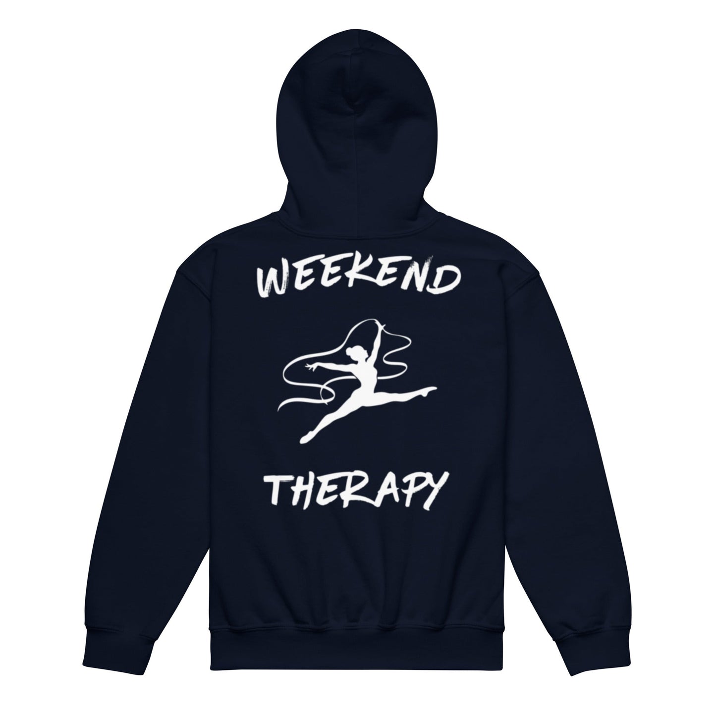 Weekend Therapy Gymnastics Hoodie – Ribbon Edition by Weekend Therapy™ – Weekend Therapy Clothing