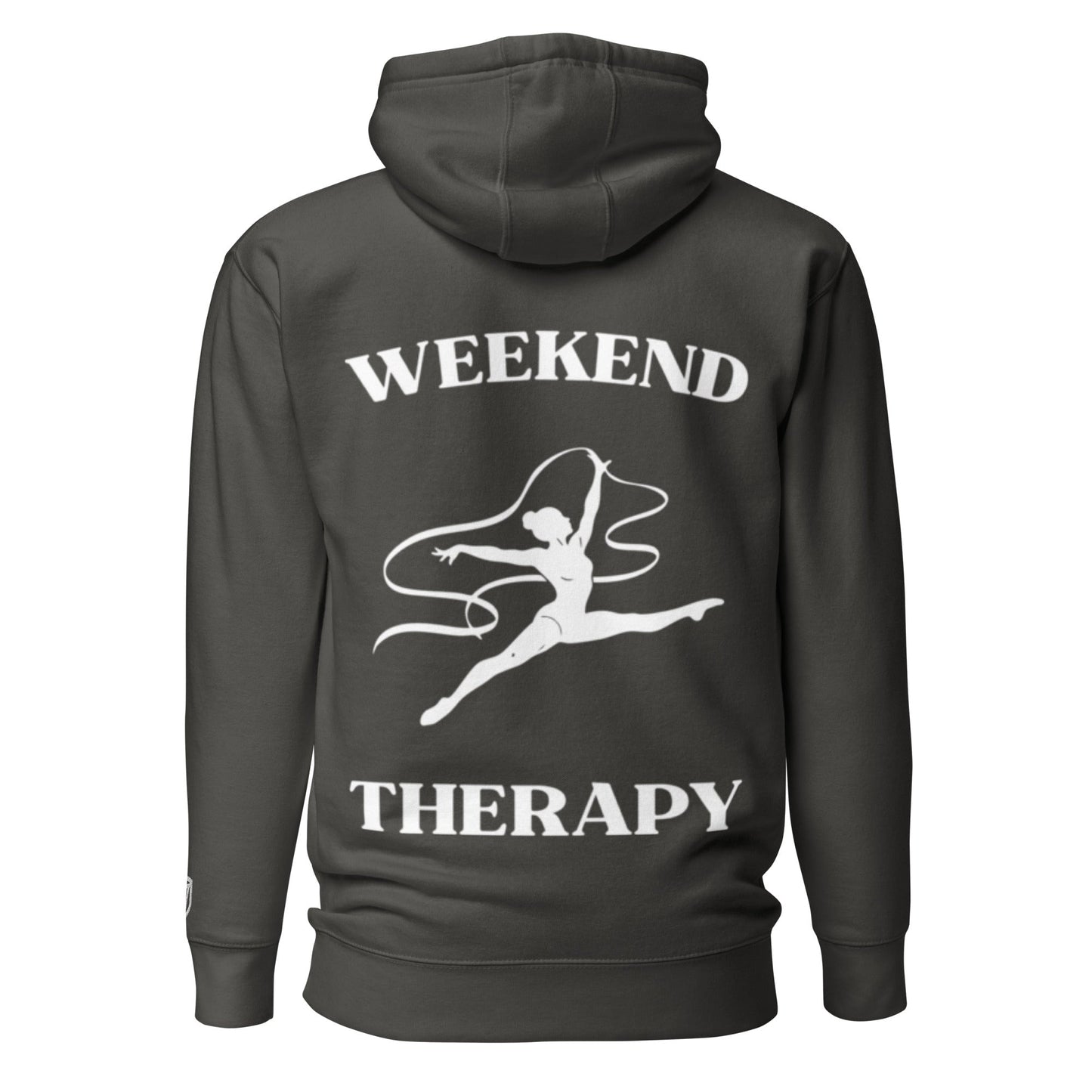 Weekend Therapy Gymnastics Hoodie – Ribbon Edition by Weekend Therapy™ – Weekend Therapy Clothing